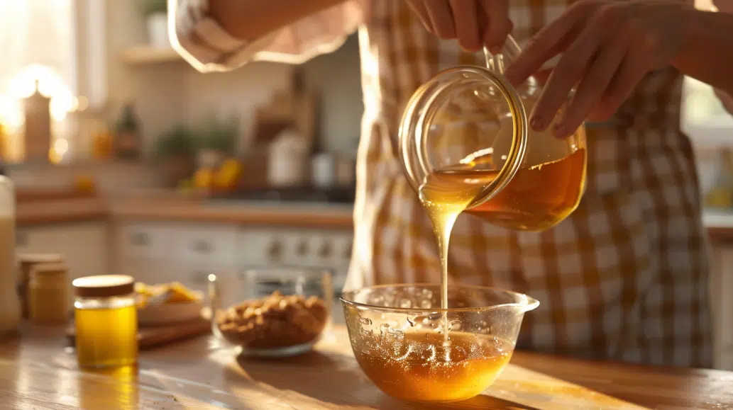 measuring honey measuring honey