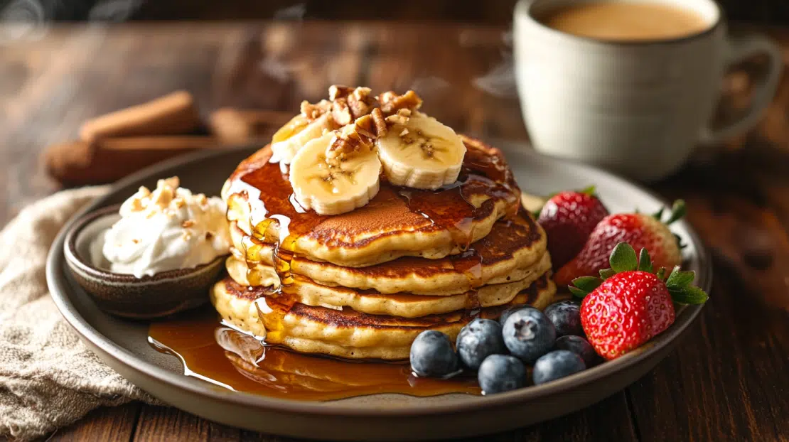 how to make banana pancakes
