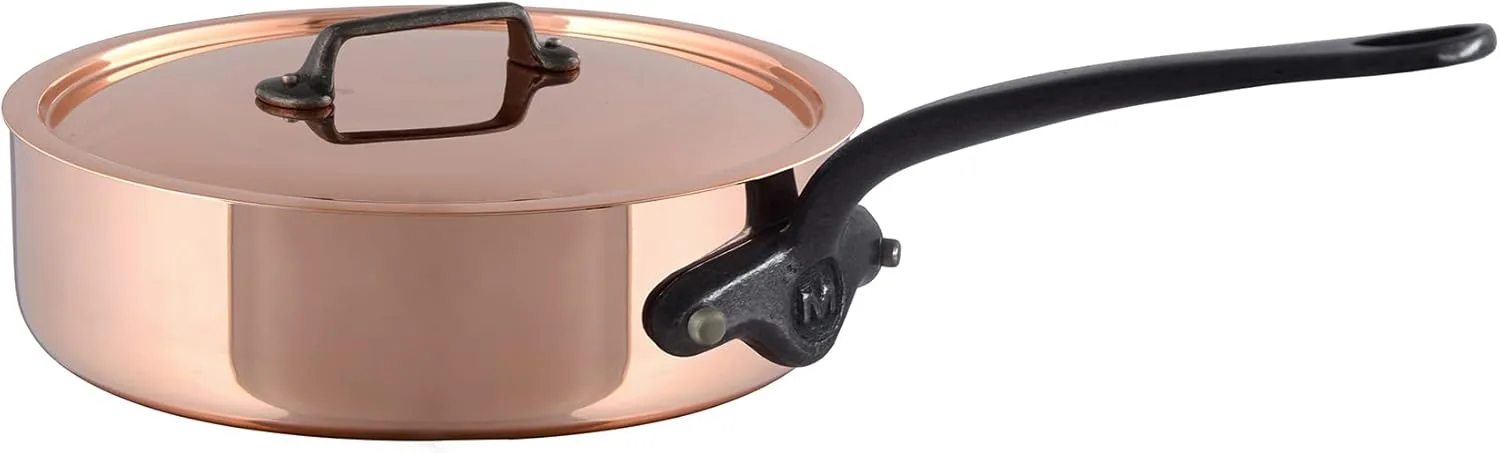 Mauviel M'Heritage Copper Sauté Pan