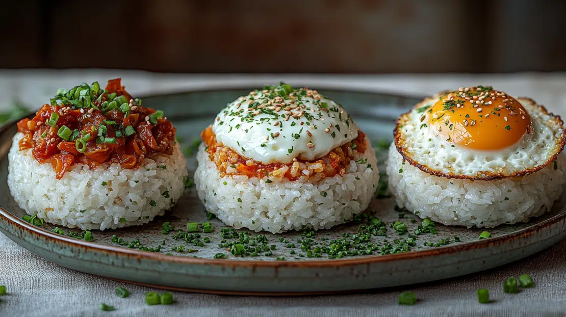 Rice patty variations