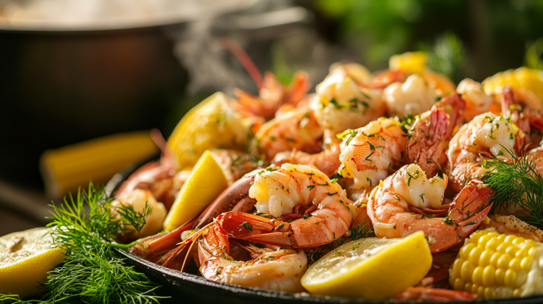 boiled shrimp