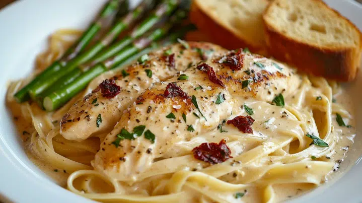 fettuccini with marry me chicken