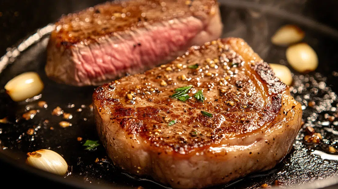 reverse searing a steak