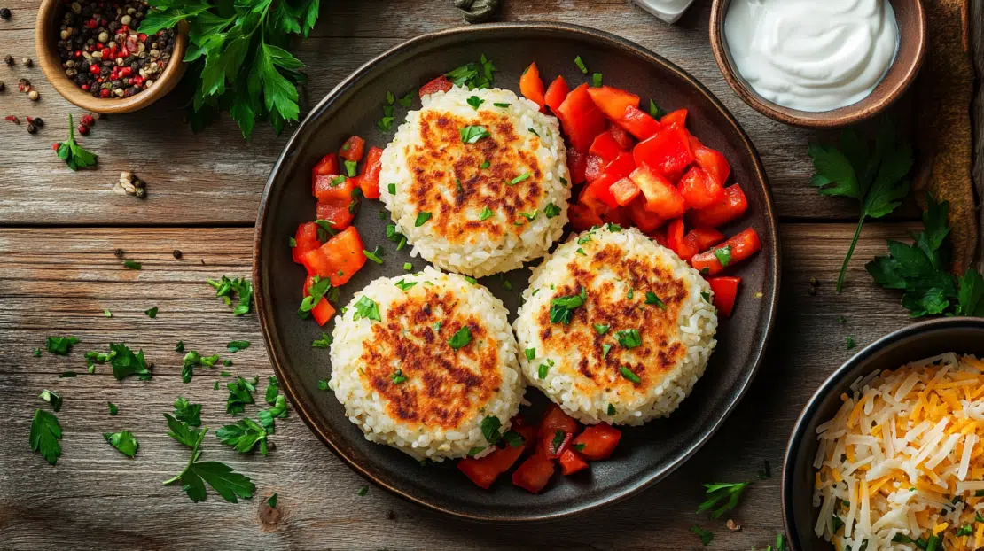 serving suggestions for rice patties