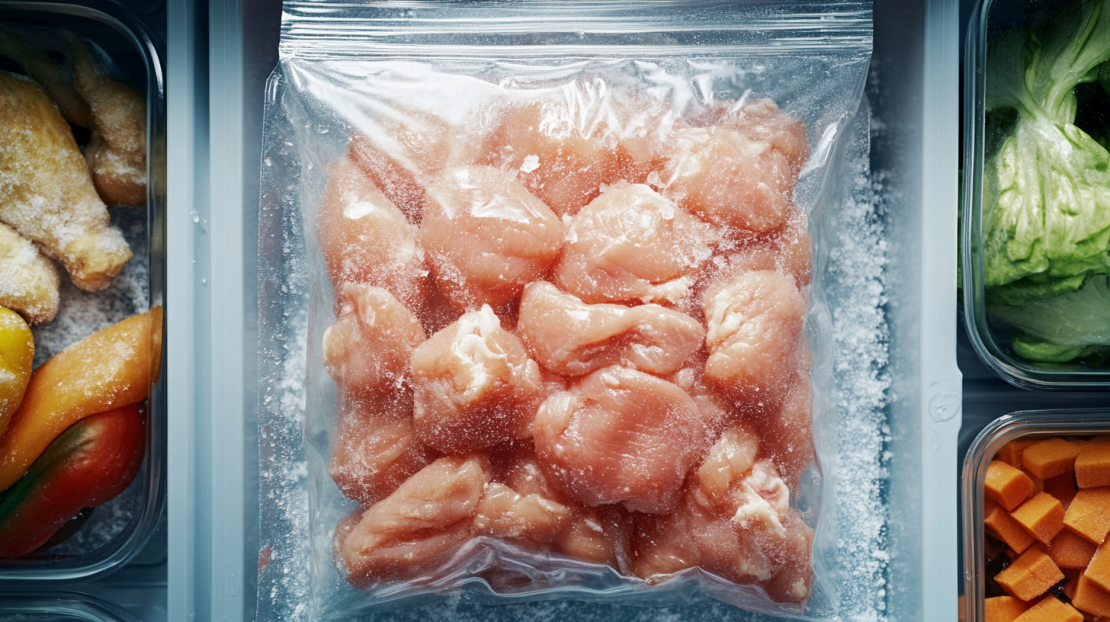 freezing chicken