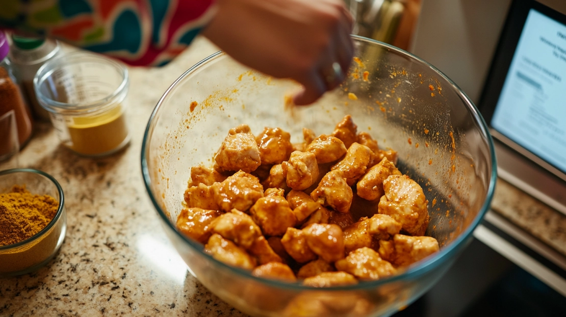 marinating chicken 65