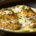 creamy garlic chicken recipe