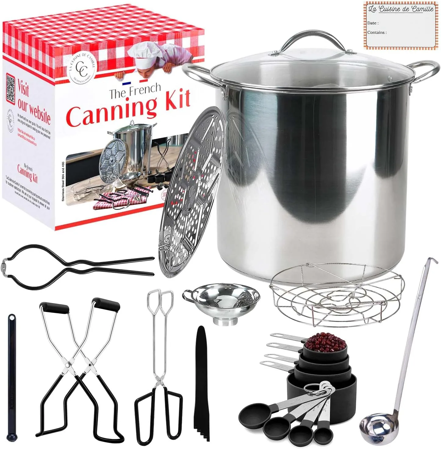 Premium Canning Kit by La Cuisine de Camille