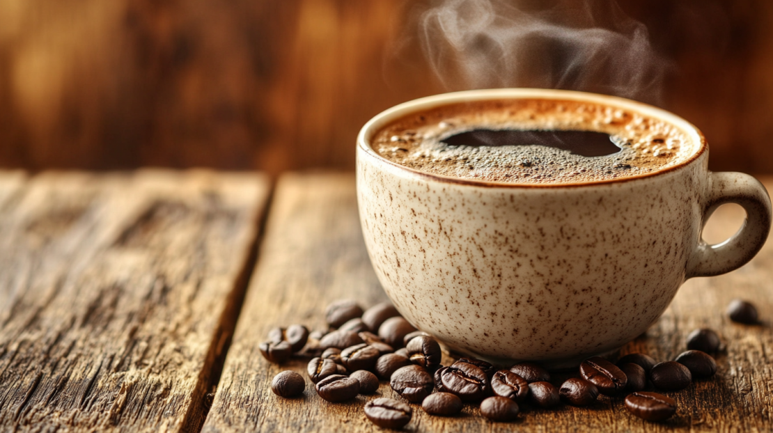 freshly brewed hot coffee for use in the chocolate cake