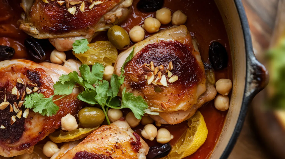 moroccan spiced chicken recipe