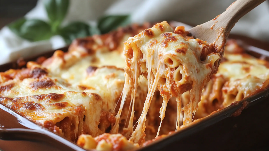 perfectly baked ziti