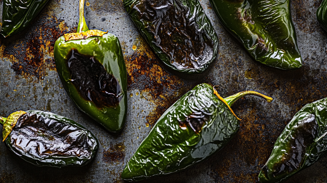 roasted pablano peppers