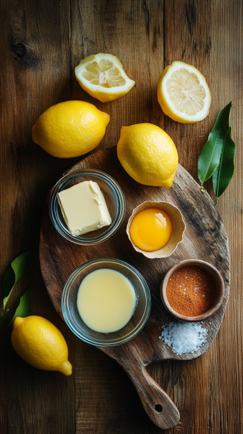 ingredients to make hollandaise sauce
