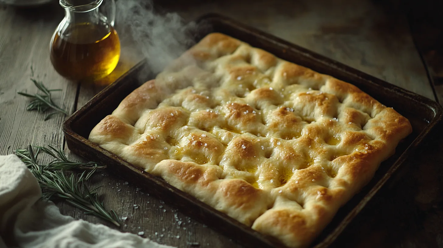 Italian focaccia recipe