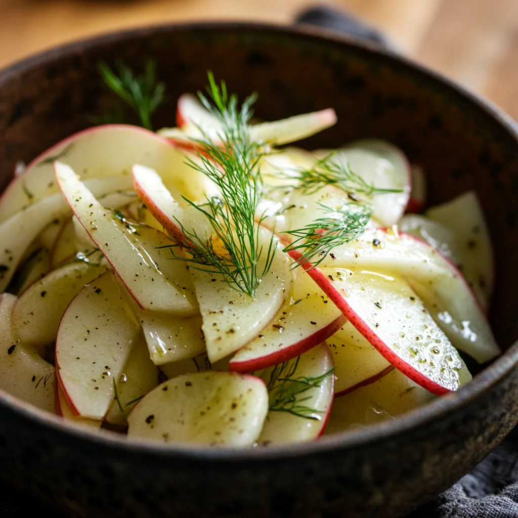 Shaved Fennel and Apple Salad Recipe