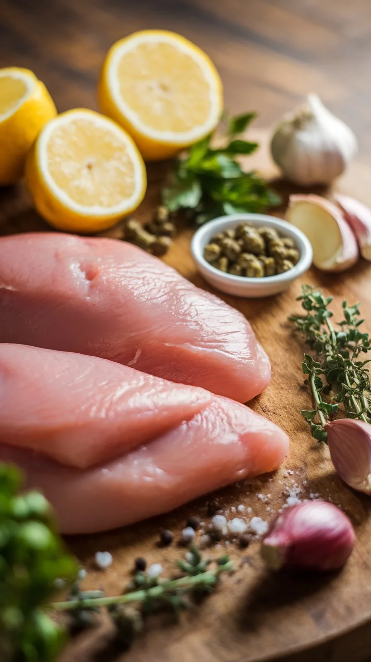 perfect chicken piccata ingredients