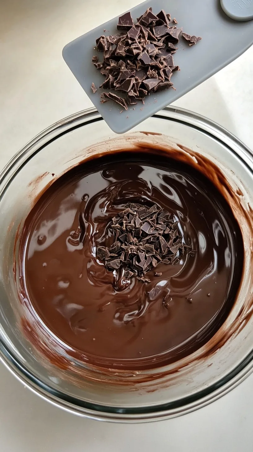 tempering chocolate in a microwave