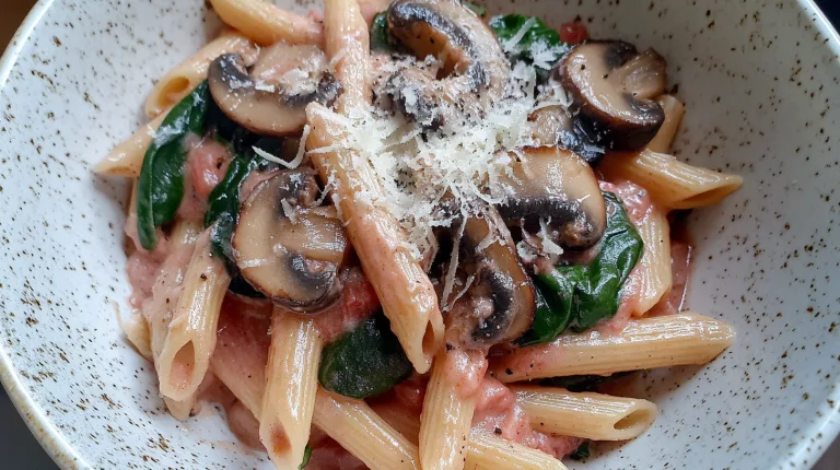 Creamy Penne Rosa Bowl