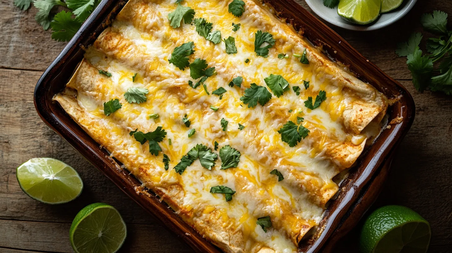 Sour Cream Chicken Enchiladas Recipe