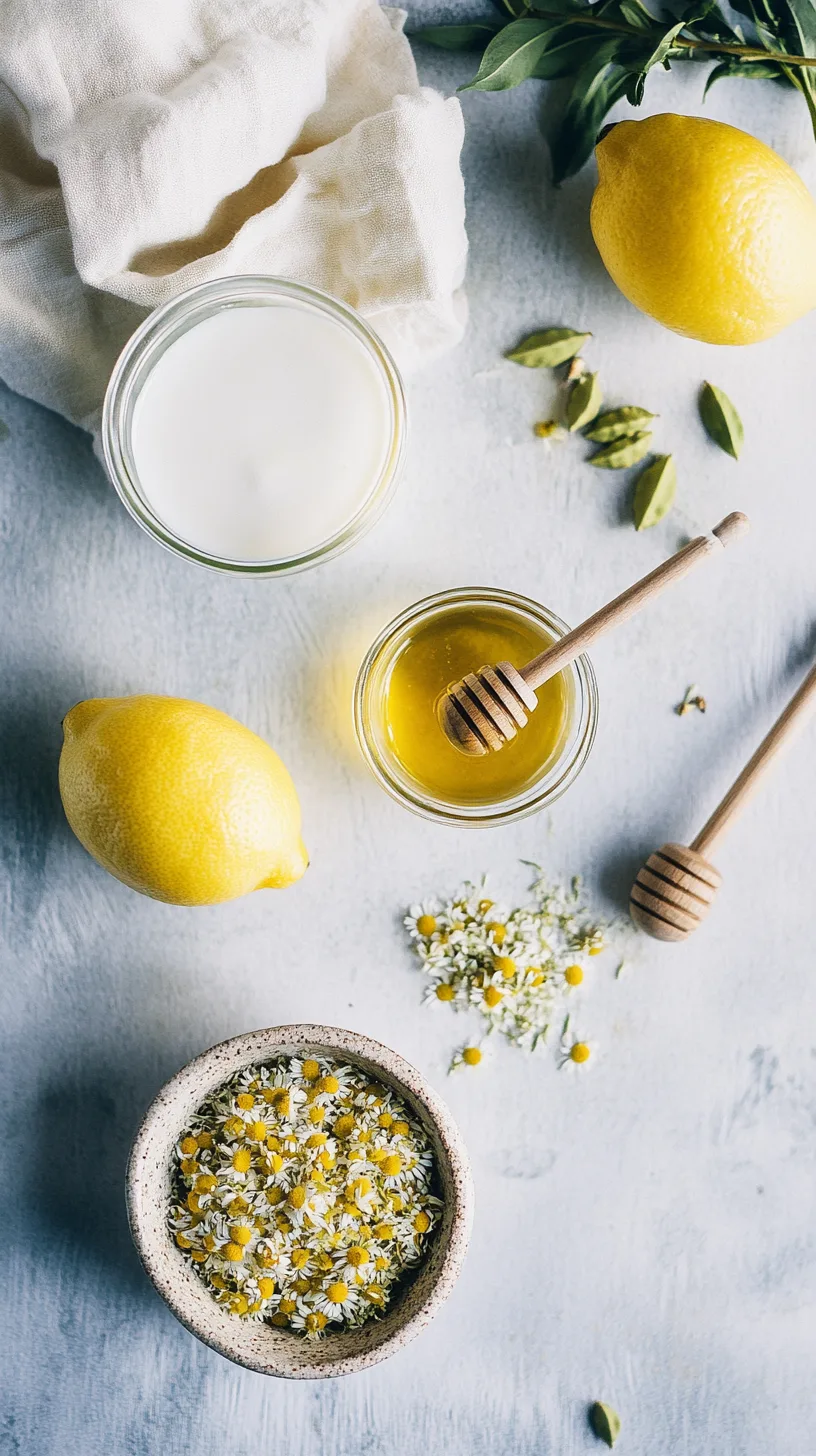 chamomile honey ice cream ingredients
