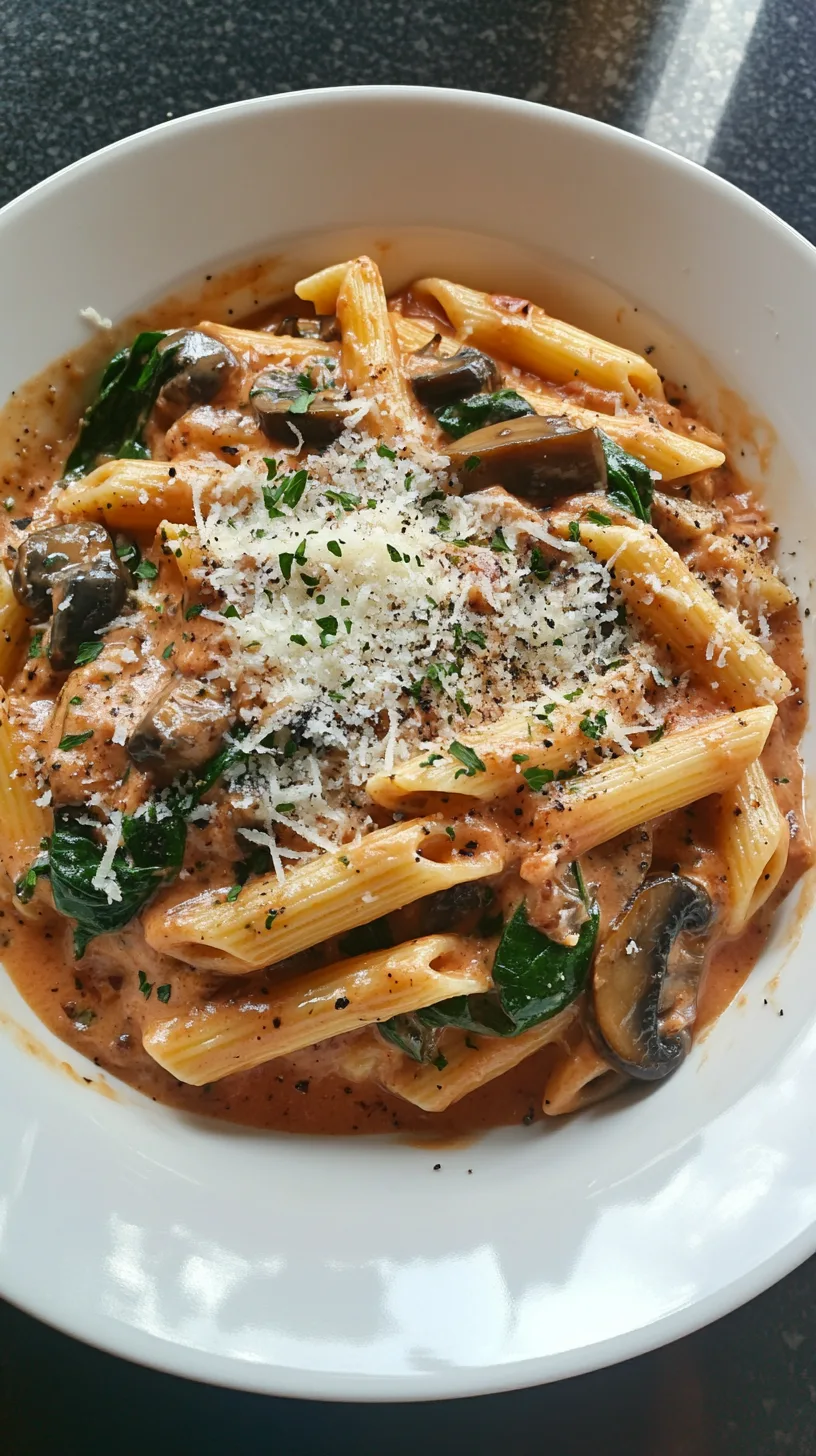 delicious penne rosa recipe