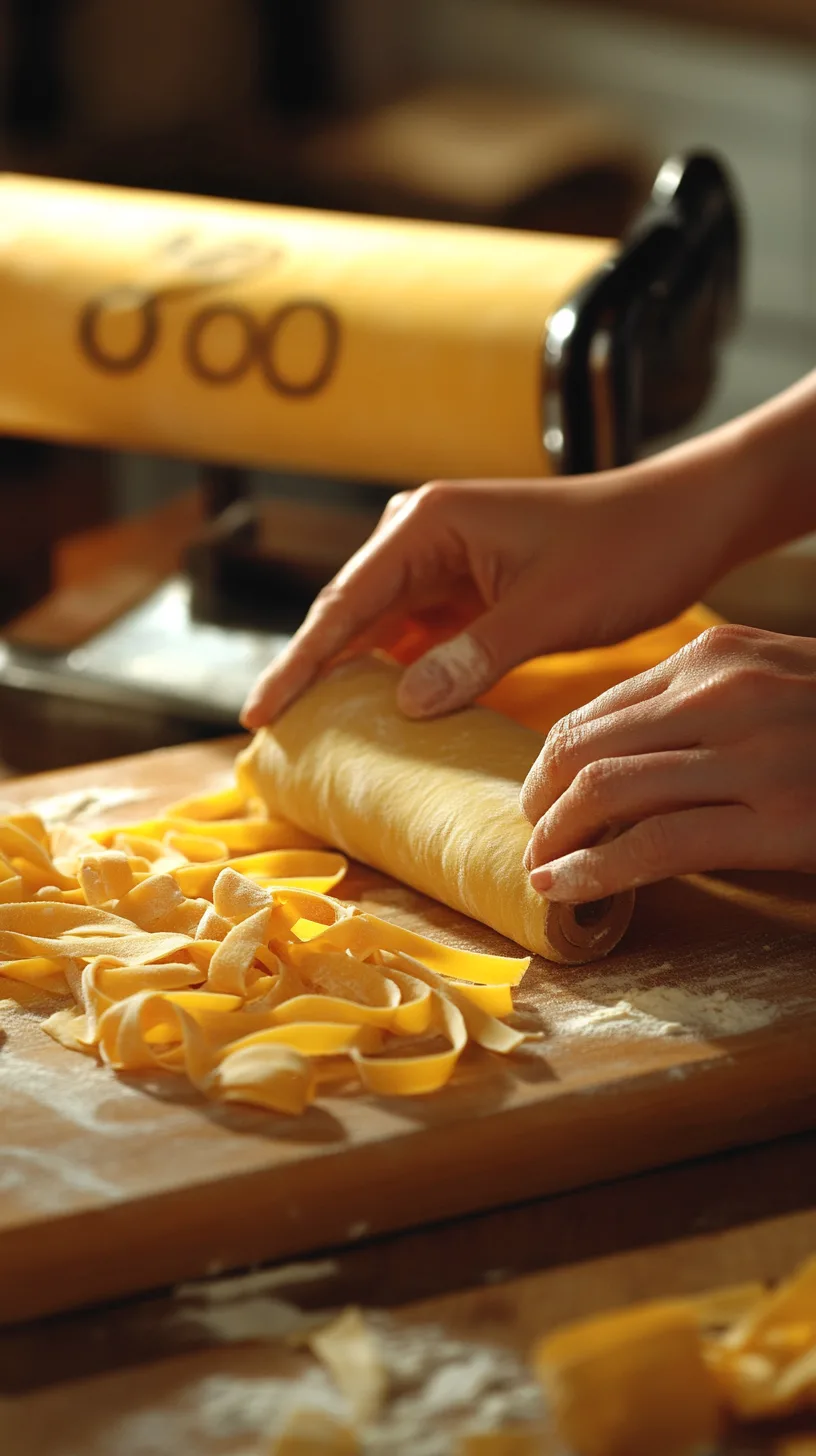fresh pasta dough made with 00 flour