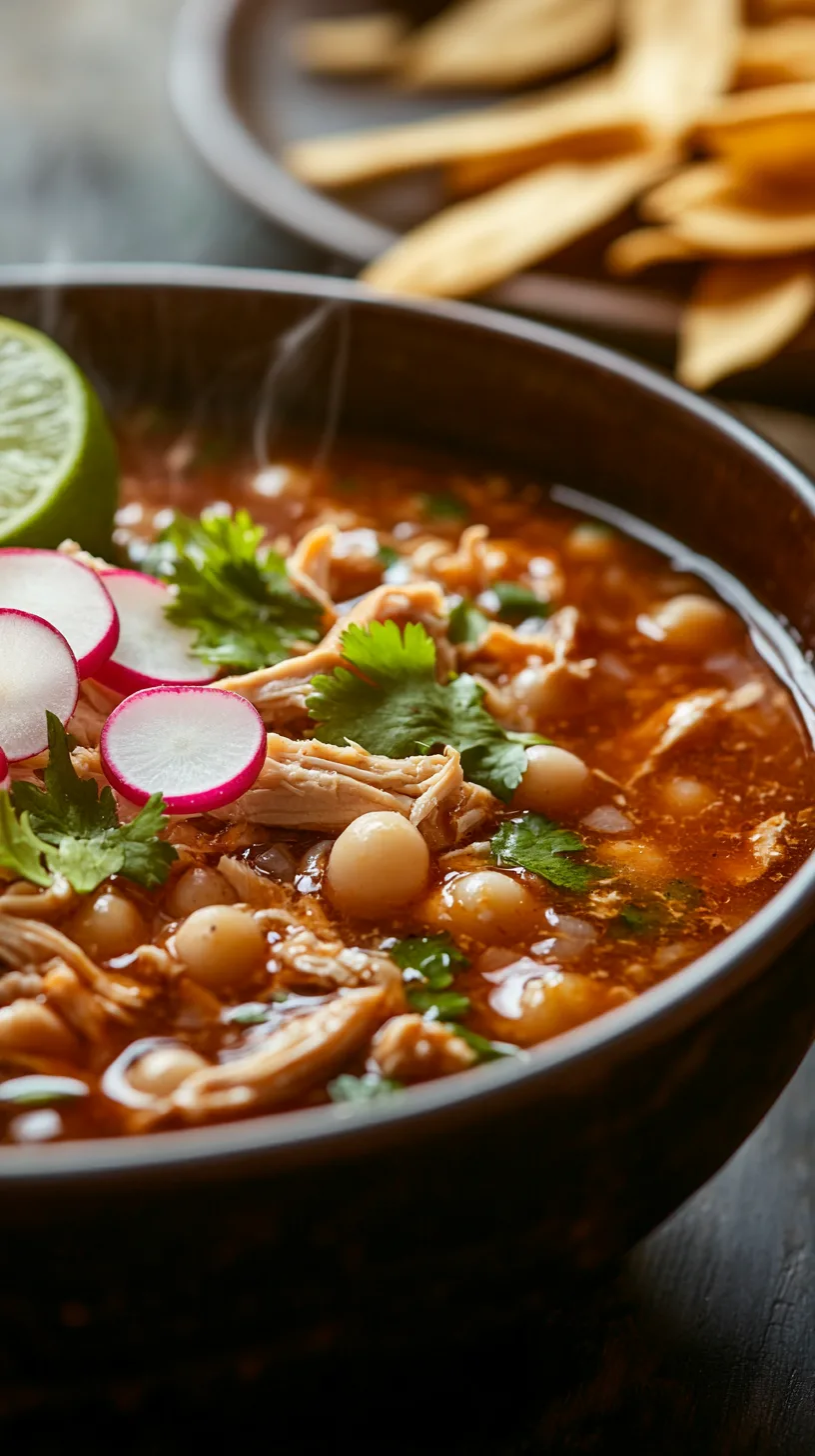 how to make chicken pozole
