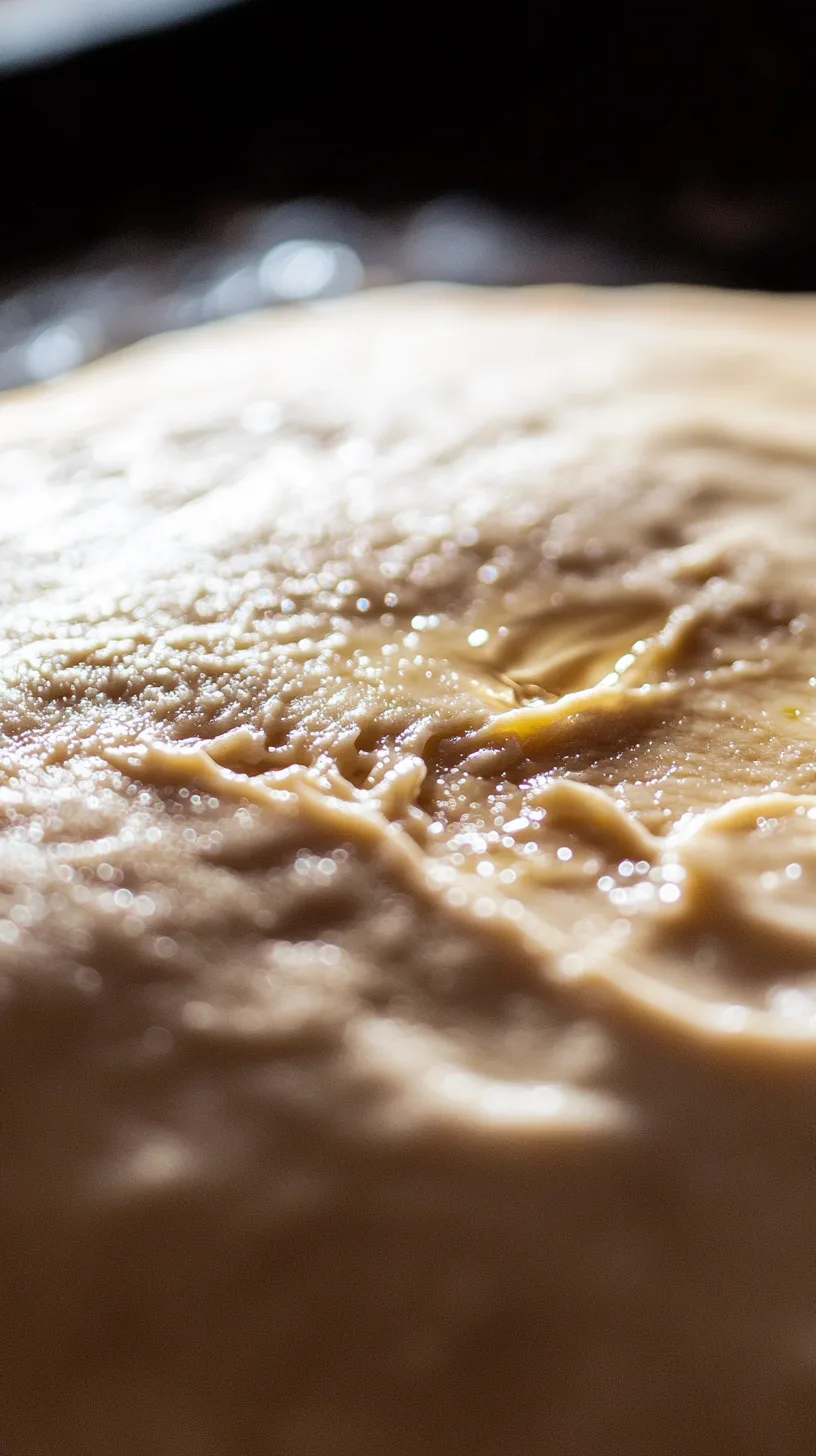 perfectly kneaded ball of 00 flour pizza dough