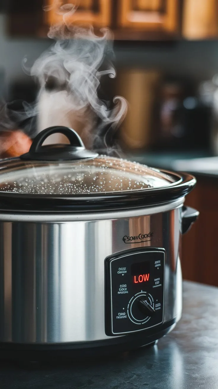 slow-cooker-in-operation