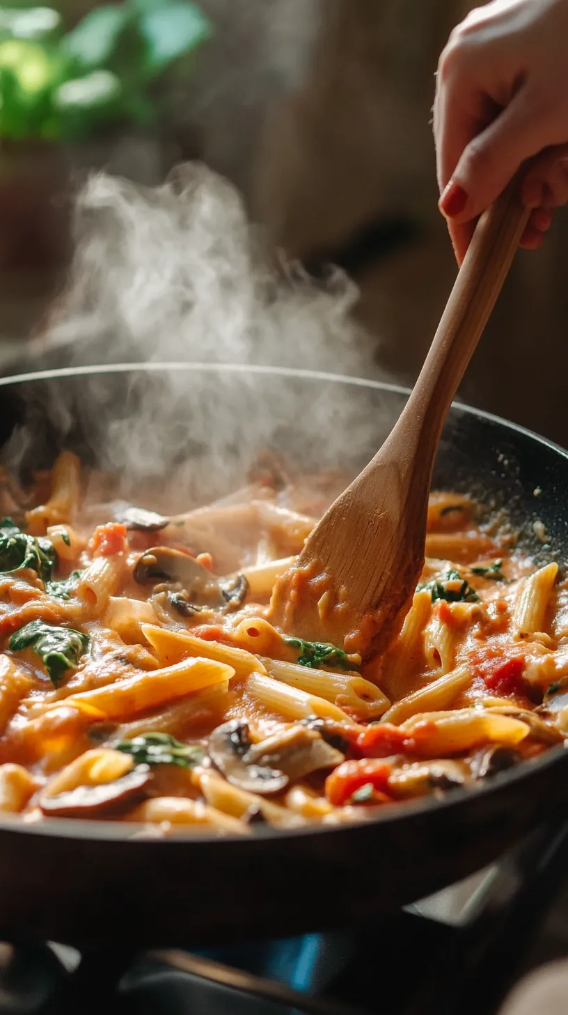 How to make penne rosa