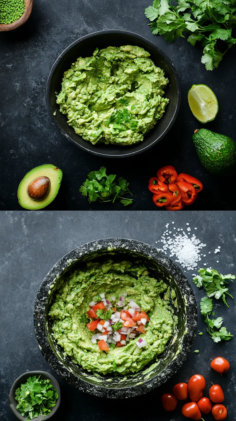 crucial stages of making authentic guacamole