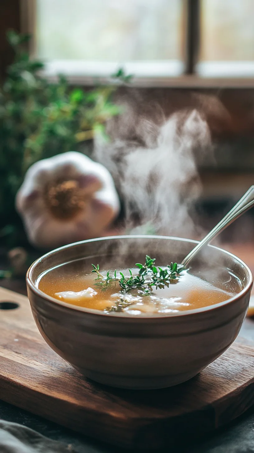 delicious homemade bone broth