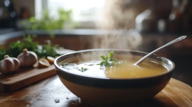 homemade Instant Pot bone broth