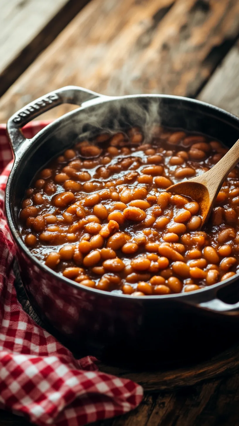 how to make Grandma Brown's baked beans