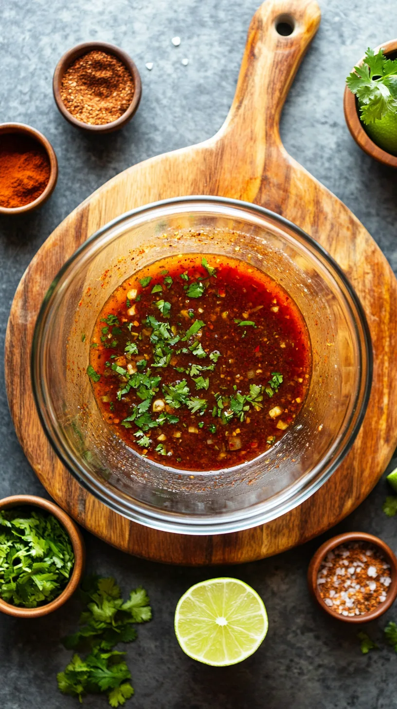 vibrant marinade ingredients