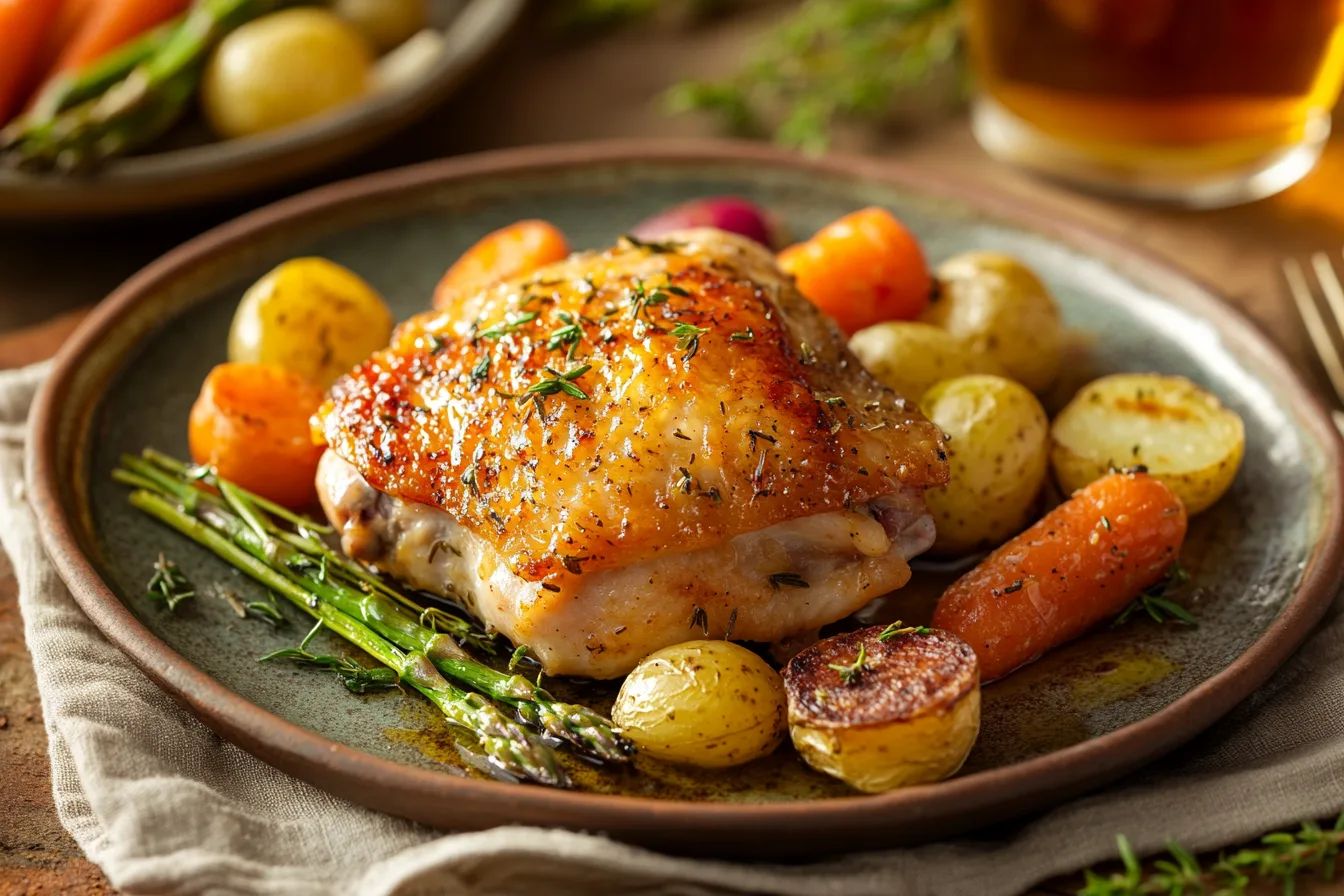 Herb Roasted Chicken Thighs Recipe