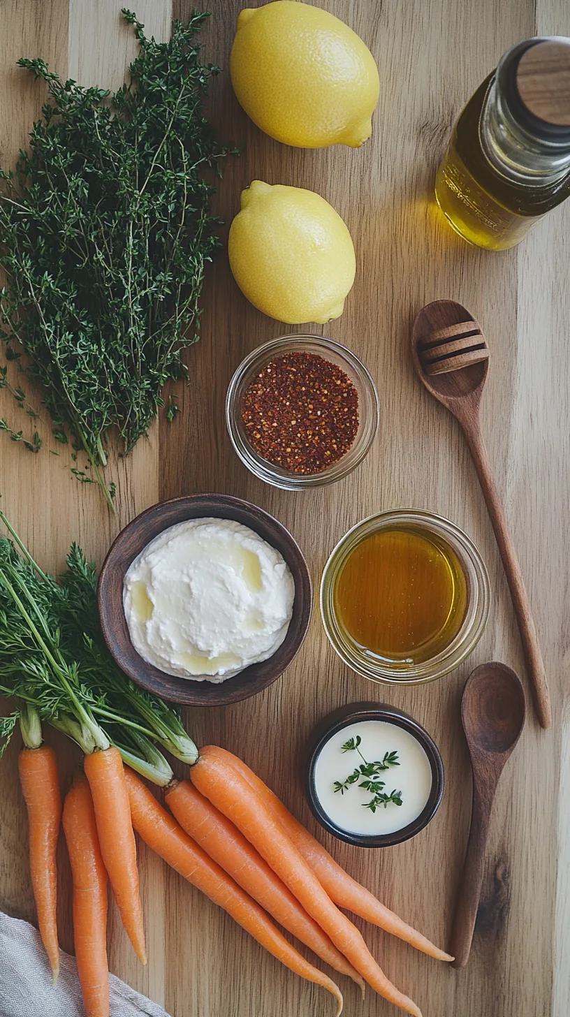 best ingredients for roast carrots whipped ricotta and hot honey