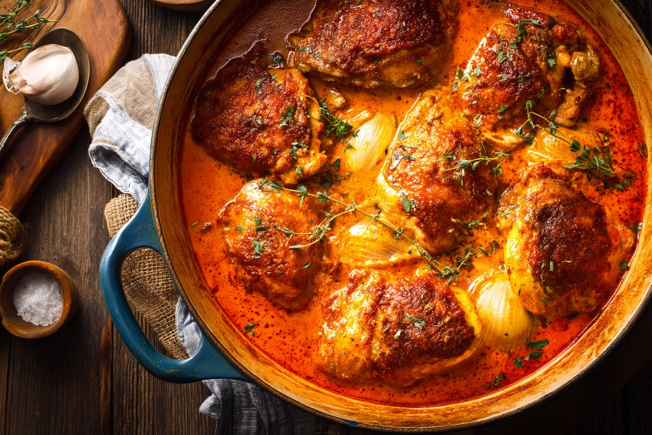 homemade Chicken Paprikash Recipe