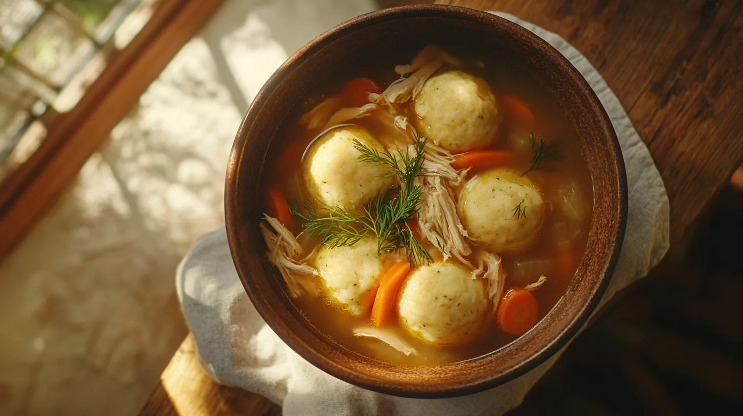 matzo ball soup recipe