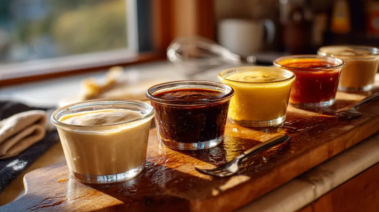 five French mother sauces