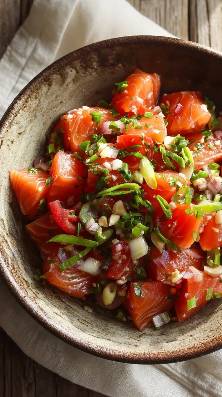 what is hawaiian lomi lomi salmon