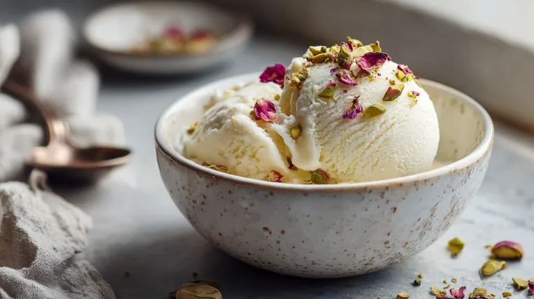 finished booza ice cream scoop