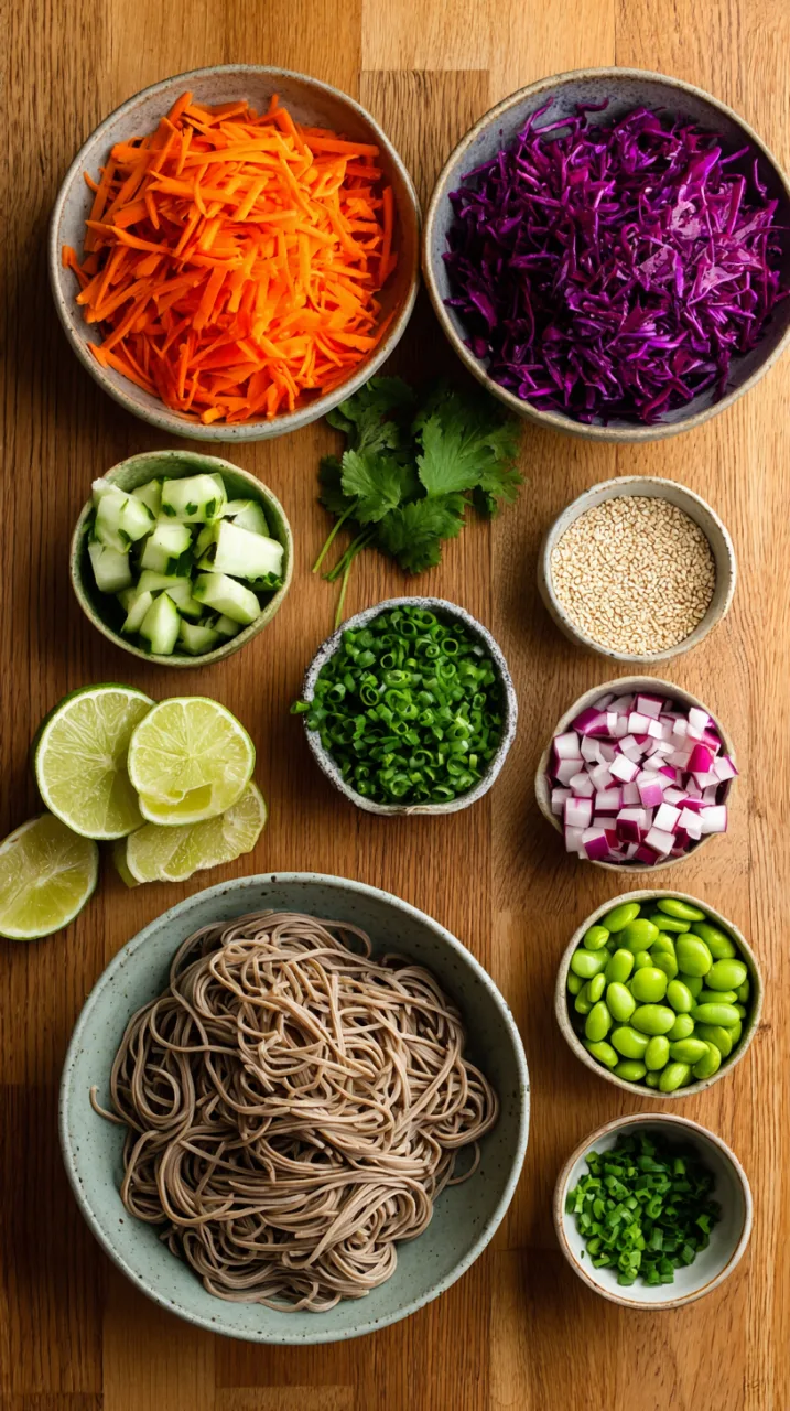 soba noodle bowl ingredients