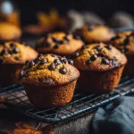 pumpkin chocolate chip muffins