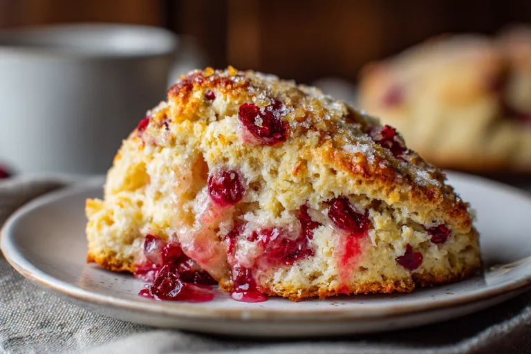cranberry orange scones