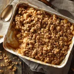 Caramel Apple Crisp With Oat Topping Recipe