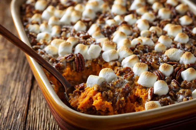 homemade sweet potato casserole