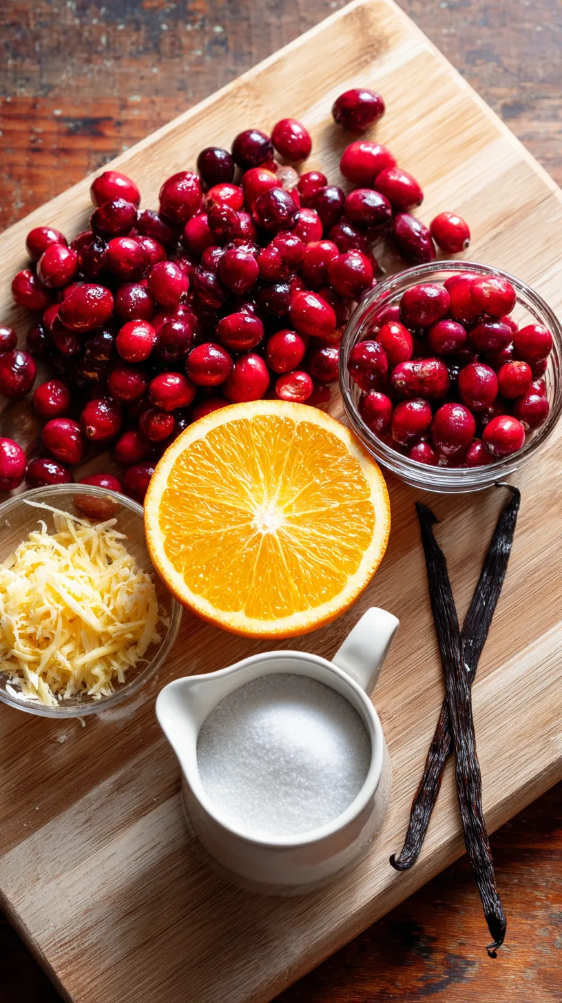 orange cranberry relish ingredients
