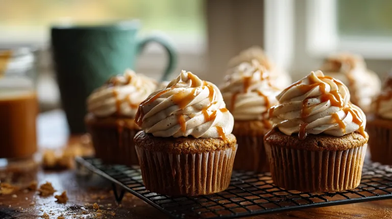pumpkin spice latte cupcakes