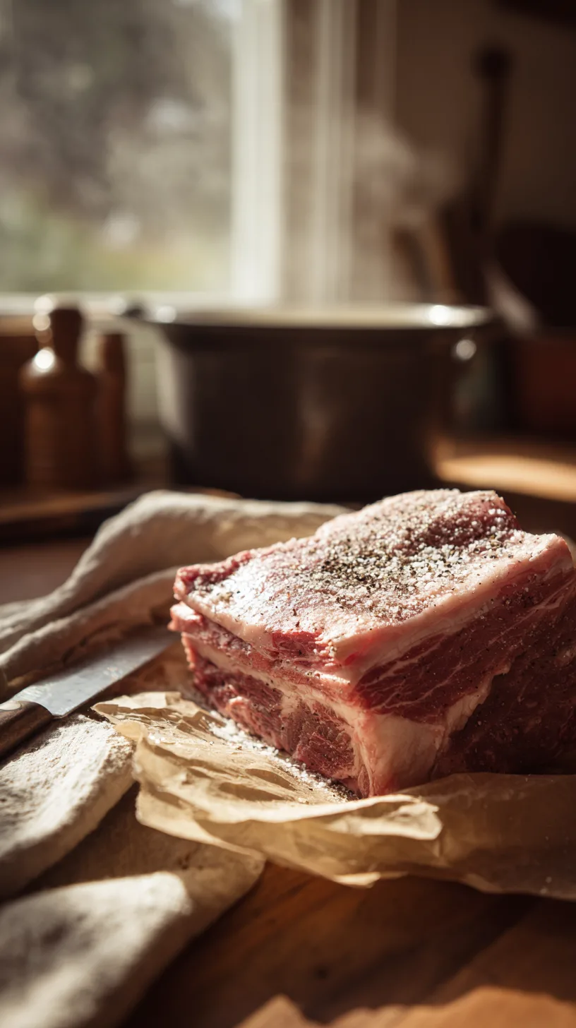 thick bone-in beef short ribs